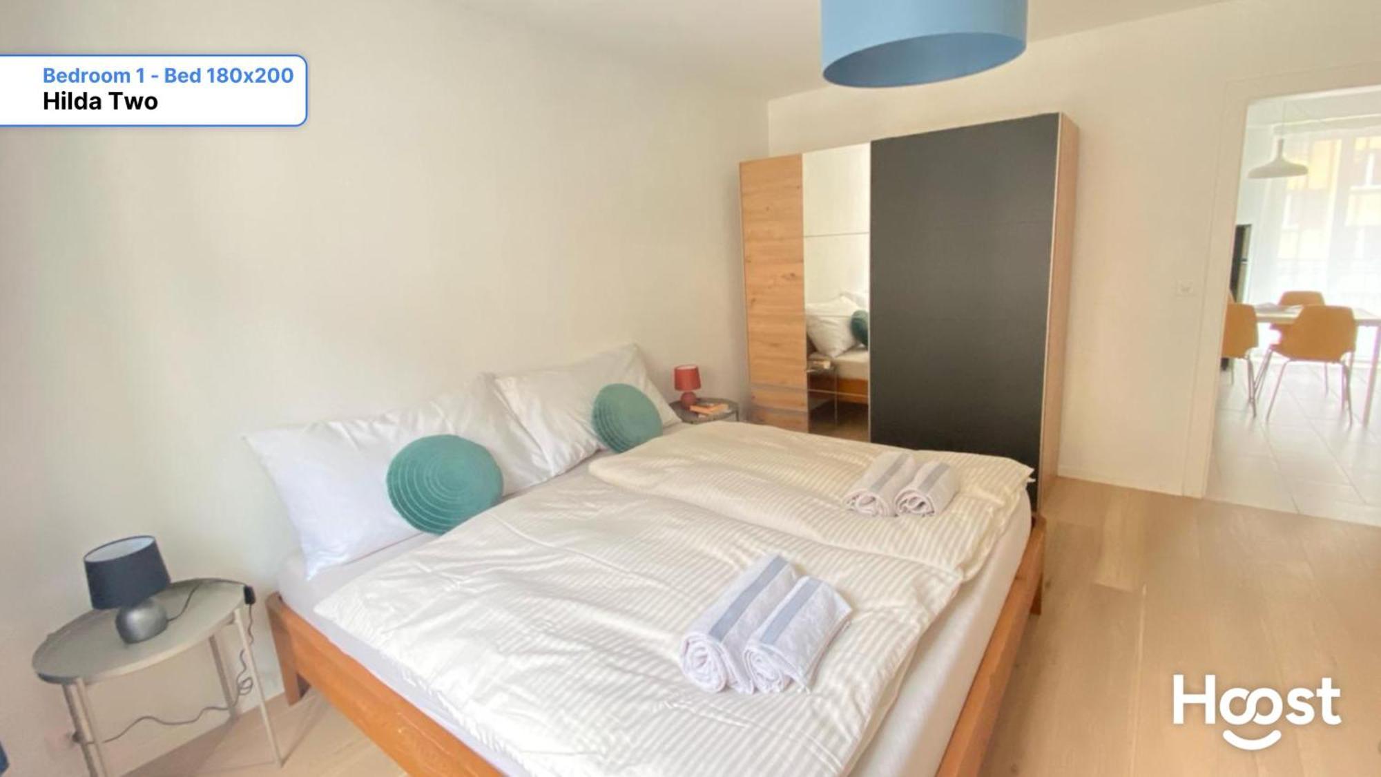 H2 With 3,5 Rooms, 2Br, Living Room And Kitchen, Central And Quite Curych Exteriér fotografie